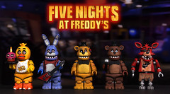 LEGO FIVE NIGHTS AT FREDDY'S (2023) - Custom Minifigures