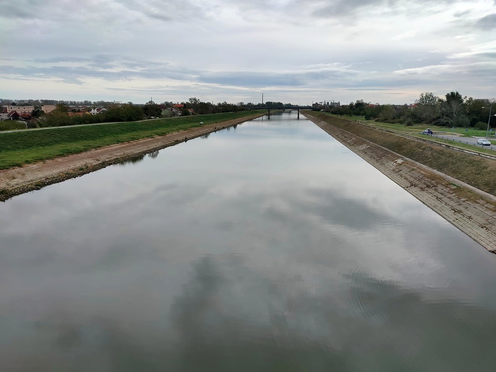 : Kanal. Novi Sad, Vojvodina, Serbia,
