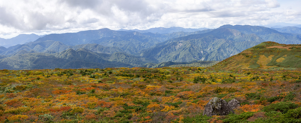 : Kurikoma autumn panorama