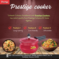 Cooker Near Faridabad | Prestige Xclusive KD Sales Agency