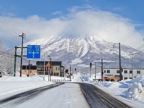 Mt. Yotei in snow ©  Raita Futo