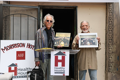 AHF's Morrison Hotel Press Conference