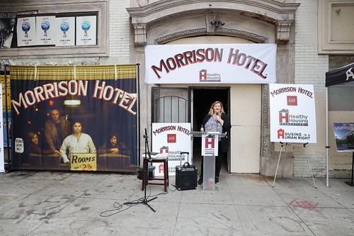 AHF's Morrison Hotel Press Conference