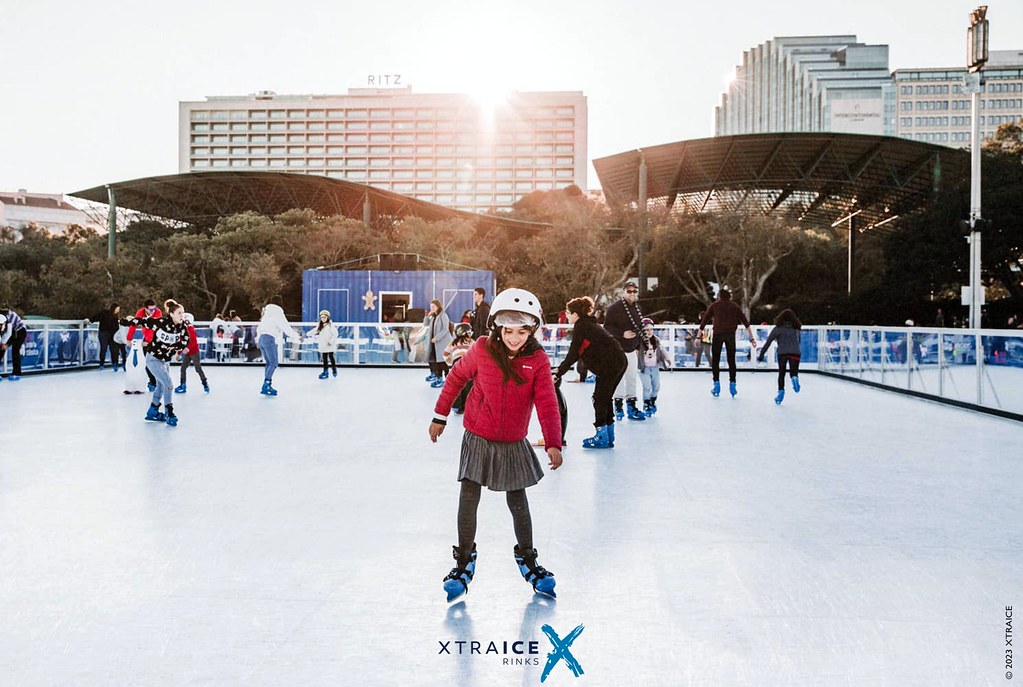 : Synthetic Ice Rink in Lisboa (Portugal)