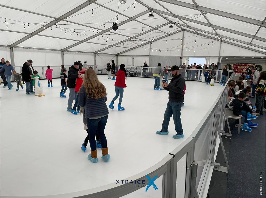 : Indoor synthetic ice rink in USA