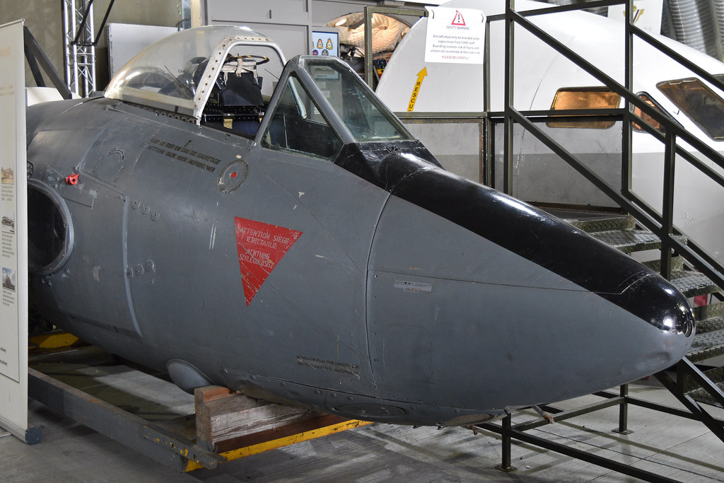 : Nose of de Havilland DH112 Venom FB.50 [J-1649]