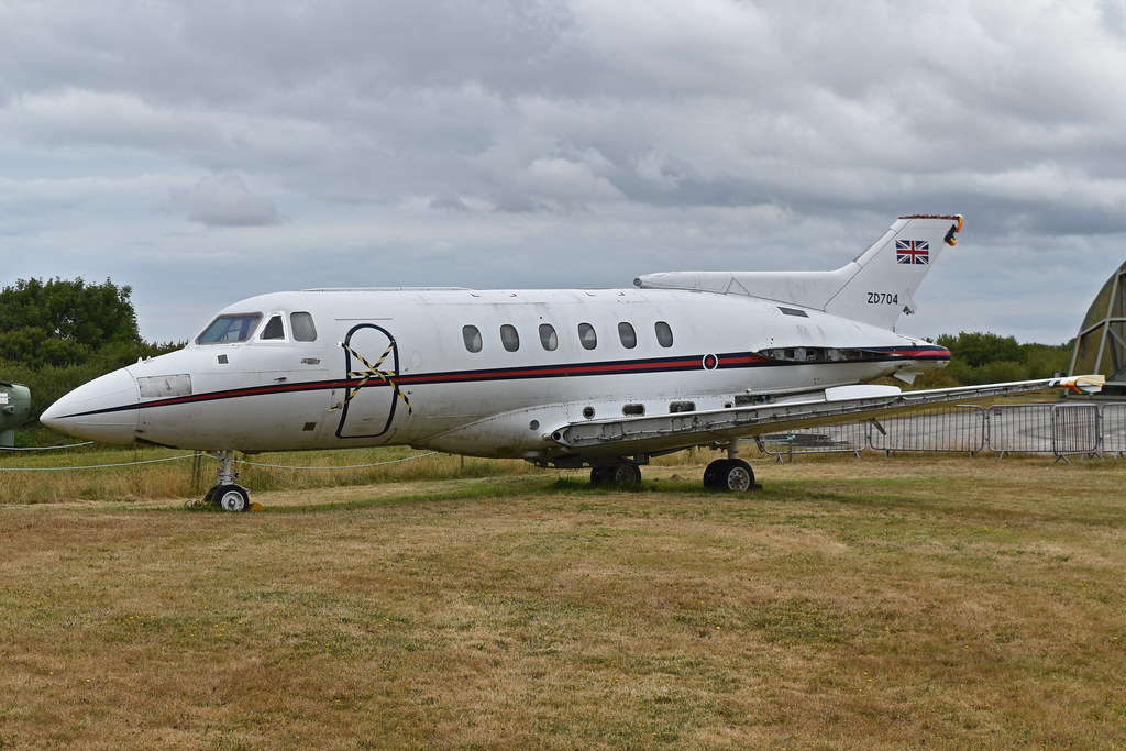 : British Aerospace 125 CC.3 ZD704