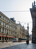 Avenue nationale avec café Slavia et académie des Sciences / Národní s Kavárna Slavia a Akademie věd České republiky