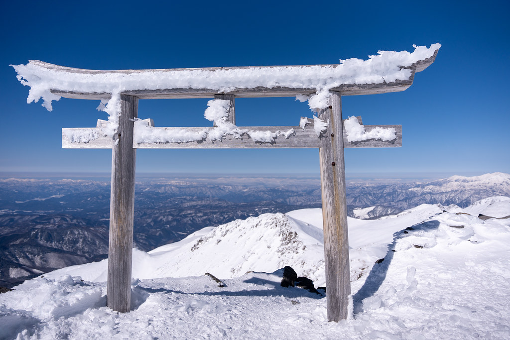 : Mount Norikura Torii