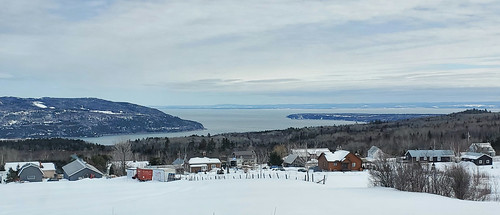 Baie-Saint-Paul `a la fin de l'hiver ©  abdallahh