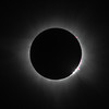 Solar flares. Eclipse del 8 de abril 2024, en Durango, México