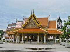 Wat Ratchanaddaram, Temple of the Royal Niece, Bangkok, Thailand