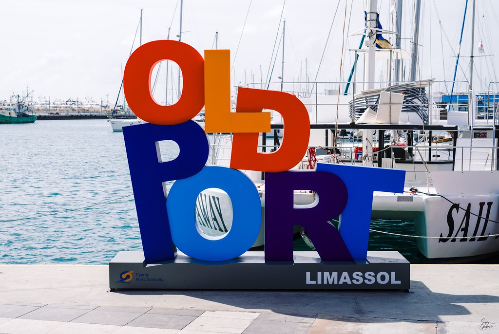 : Old Port sign, Limassol