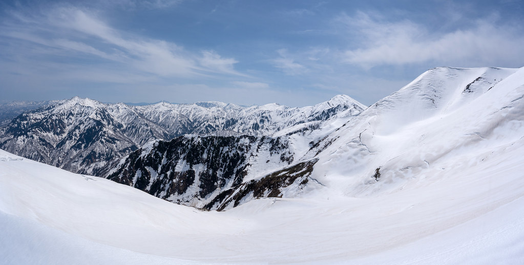 : Echigo mountains panorama