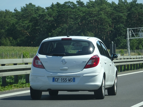 2012 Opel Corsa from France ©  peterolthof