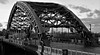 Black & White, Wearmouth Bridge, Sunderland, Tyne & Wear, England.