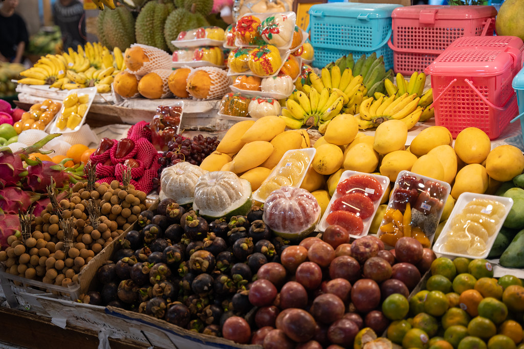 : Phuket market fruits