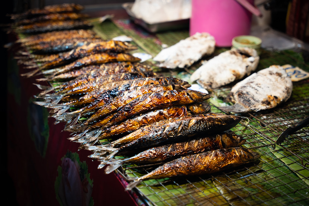 : Phuket market grilled fish