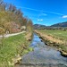 Mühlbach creek in spring near Oberaudorf in Bavaria, Germany