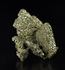 Epitaxial Pyrite over Barite