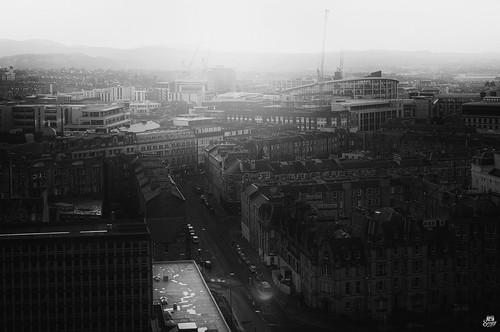 Edinburgh in black and white ©  Sergiy Galyonkin