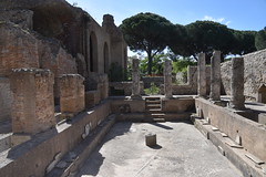 Terme Taurine (Aquae Tauri), a large ancient Roman baths complex established in the Republican era and enlarged in the Trajanic and Hadrianic eras, Civitavecchia