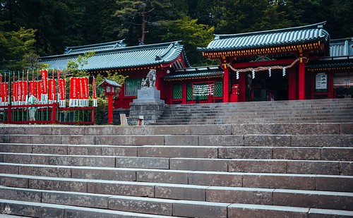 Temple steps in Nikko ©  Sergiy Galyonkin