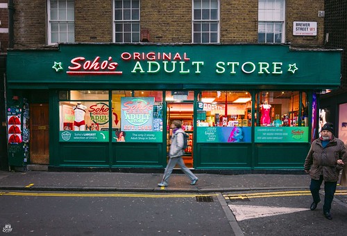 Adult store in Soho, London ©  Sergiy Galyonkin