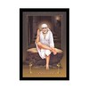PID- 50062-Generic Saibaba Painting with Synthetic Photo Frame (Multicolor)_1