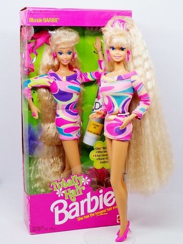1991 Totally Hair Barbie Doll #1112 - a photo on Flickriver