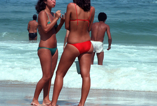 Rio132 Copacabana Beach Rio de Janeiro Brazil Sexy Beach Ladies Aug 18 1981  - a photo on Flickriver