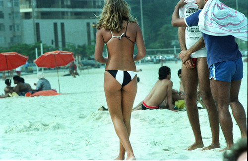 Rio115 Copacabana Beach Rio de Janeiro Brazil Sexy Bikini Beach Girl Aug 18  1981 - a photo on Flickriver