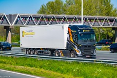 Truck Spotting on the A16 Direction Zwijndrecht 19/04/2019.... Not the Best spot with the Barrier , But better than Nowt .