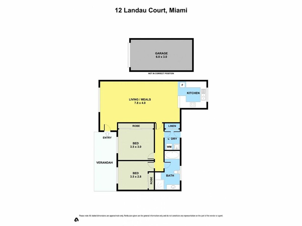 4/12 Landau Court, Miami QLD 4220 floorplan