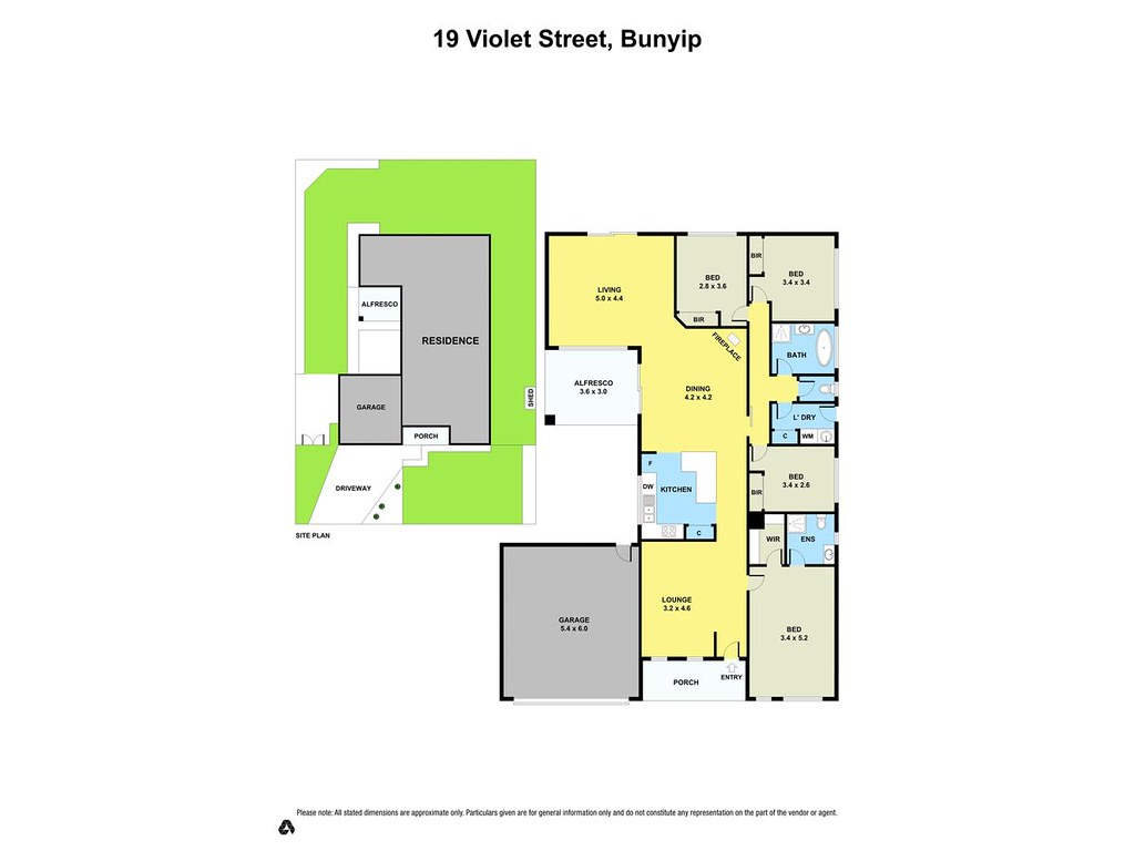 19 Violet Street, Bunyip VIC 3815 floorplan