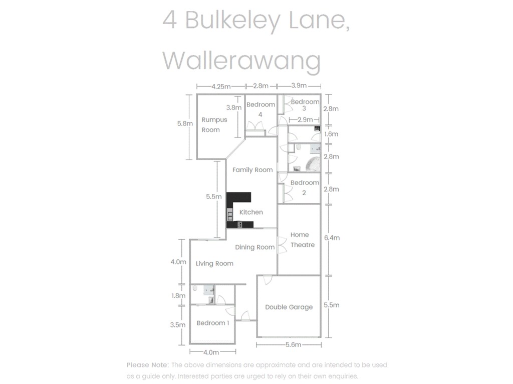 4 Bulkeley Lane, Wallerawang NSW 2845 floorplan