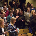 <b>BSU Chapel</b><br/> Chapel on April 26, 2019 with guest Sam Simataa ('13), performances from Norsemen and Gospel Choir and an ntroduction from president-elect Jennifer K. Ward. Photo by Danica Nolton.<a href="//farm66.static.flickr.com/65535/32919012137_58032b6c6c_o.jpg" title="High res">&prop;</a>
