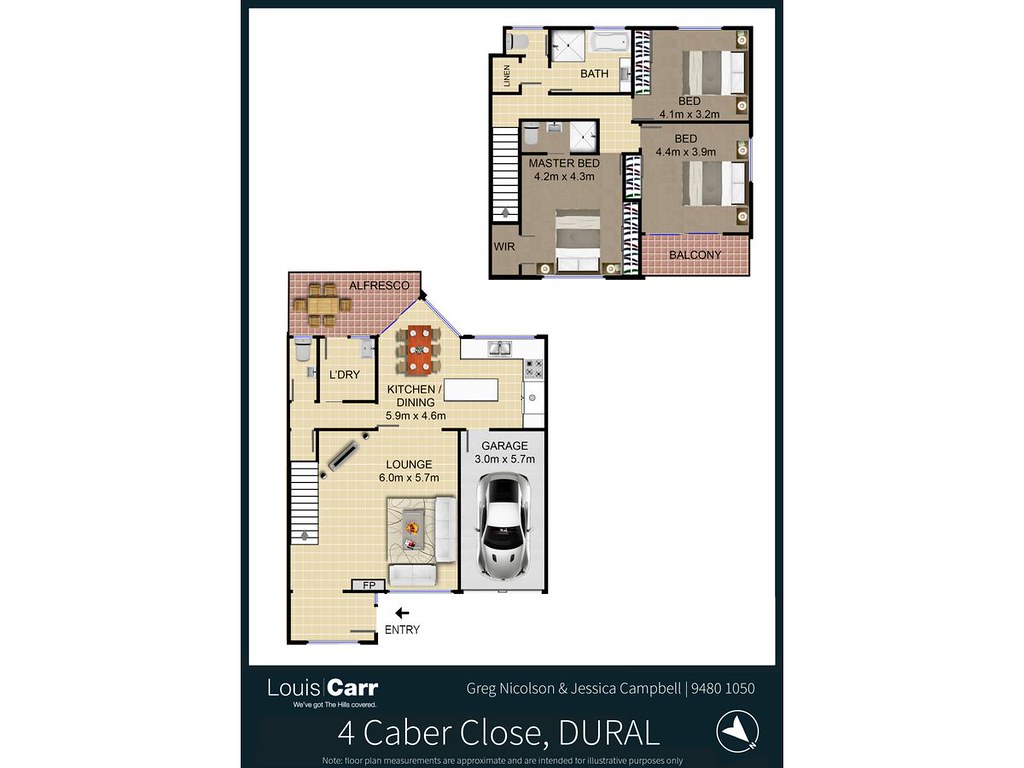 4 Caber Close, Dural NSW 2158 floorplan