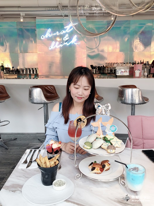 【台北大安】Anna Sui x hotelpoispois童話美人魚下午茶│東區泡泡飯店│Ch-eat &#038; Drink @魚樂分享誌