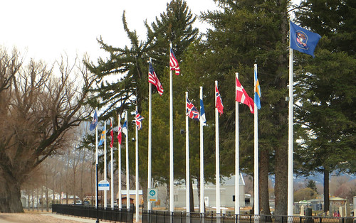 Scandinavian Flags, Ephraim, Utah