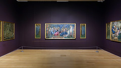 Burne-Jones, The Council Chamber from the The Briar Rose series
