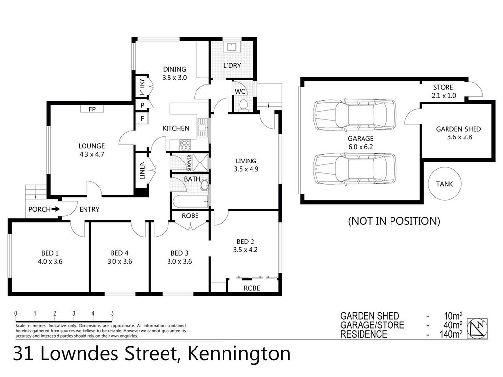 31 Lowndes Street, Kennington VIC 3550 floorplan