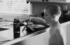 Day 535 | Shirtless Lunch