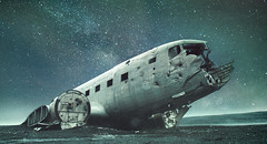 Abandoned airplane