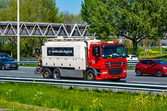 Truck Spotting on the A16 Direction Zwijndrecht 19/04/2019.... Not the Best spot with the Barrier , But better than Nowt .