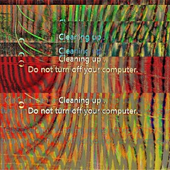 2019 135/365 5/15/2019 WEDNESDAY - Cleaning up. Do not turn off your computer.