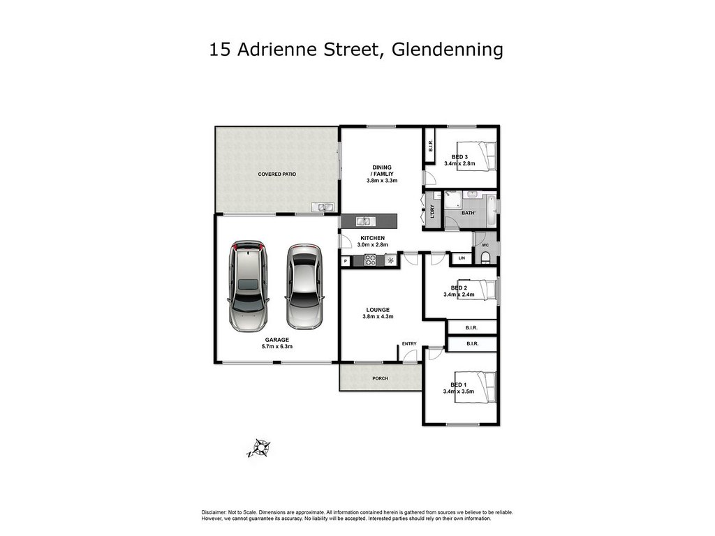 15 Adrienne Street, Glendenning NSW 2761 floorplan