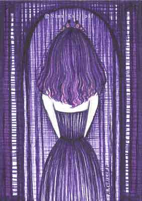 Portrait in Purple