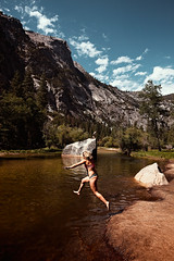 Mirror Lake. Yosemite NP, USA