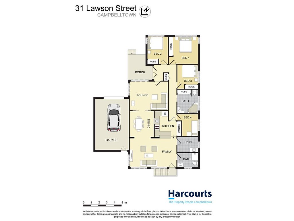 31 Lawson Street, Campbelltown NSW 2560 floorplan